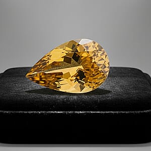 AAAA Golden Tanzanite (Pear 9x6mm) 1.20 ctw