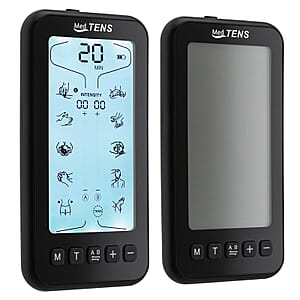 MEDTENS Tens Unit Machine Device 24 Massage Modes Rechargeable Pulse Muscle Stimulator