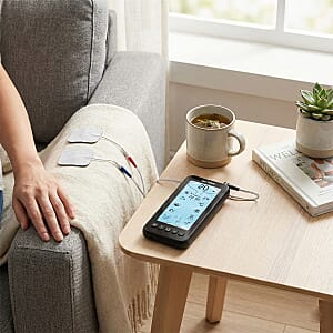 MEDTENS Tens Unit Machine Device 24 Massage Modes Rechargeable Pulse Muscle Stimulator