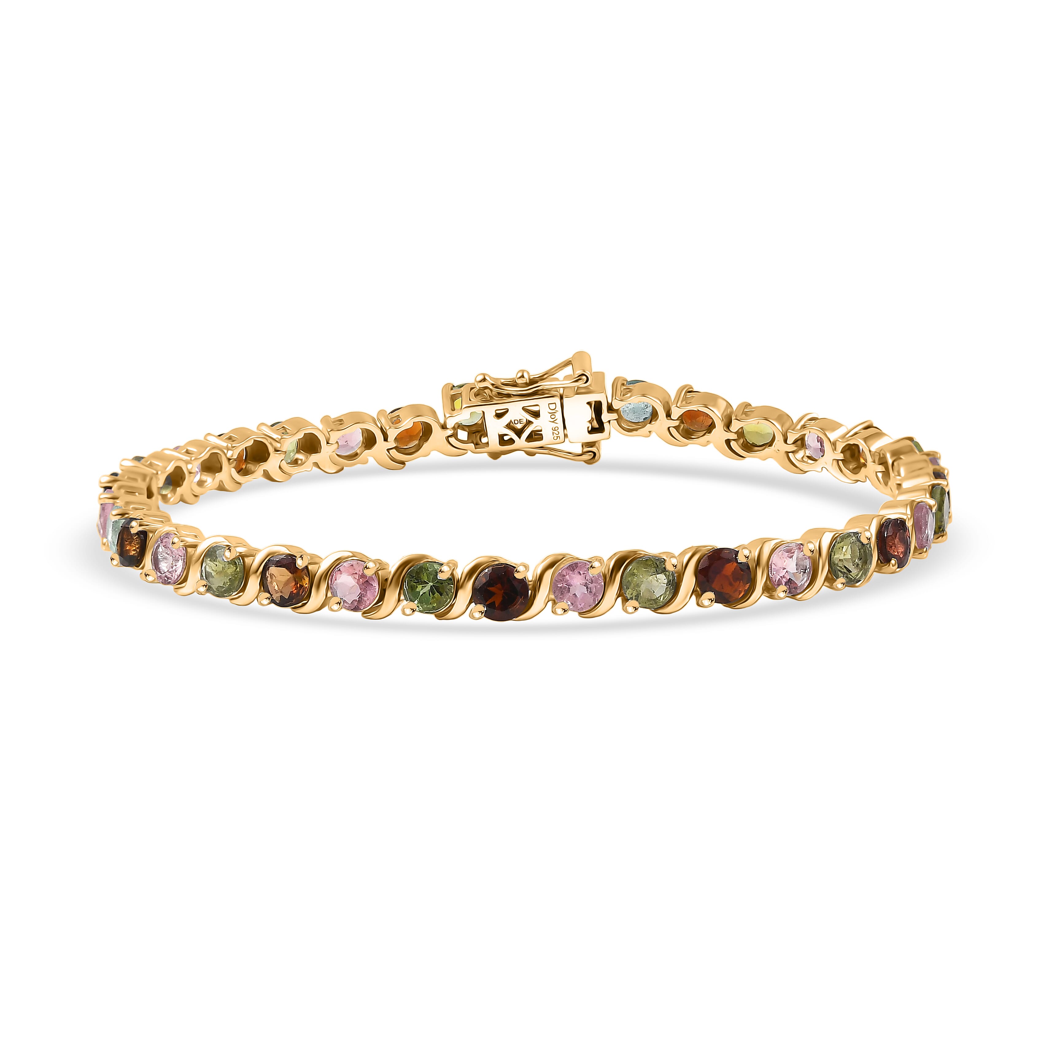 Yellow Gold Over Sterling Silver / 7.25 Inches - Product card gallery slide 1 (10182331040057)