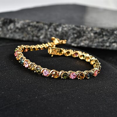 Yellow Gold Over Sterling Silver / 7.25 Inches - Product card gallery slide 2 (10182331040057)