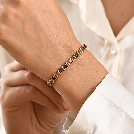 Yellow Gold Over Sterling Silver / 7.25 Inches - Product card gallery slide 3 (10182331040057)