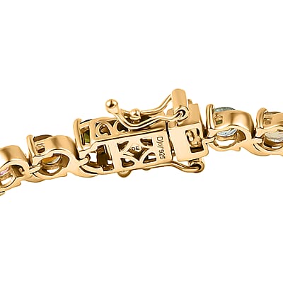Yellow Gold Over Sterling Silver / 7.25 Inches - Product card gallery slide 4 (10182331040057)