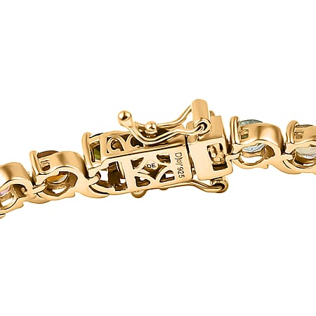 Yellow Gold Over Sterling Silver / 7.25 Inches - Product card gallery slide 4 (10182331040057)