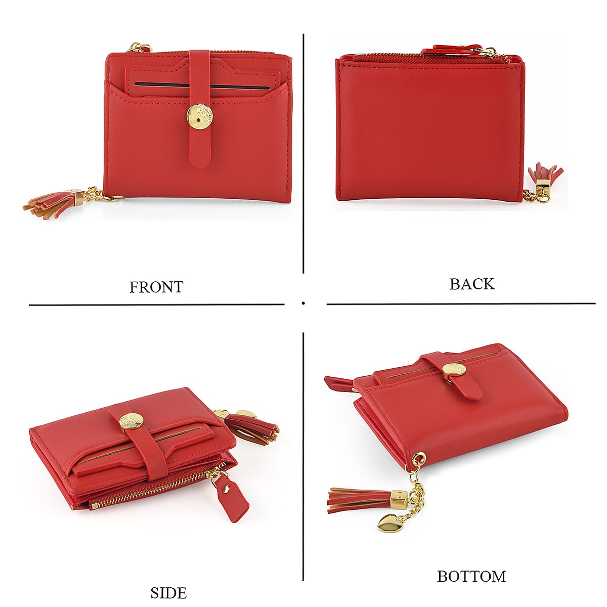 Passage Red Wallet image number 1