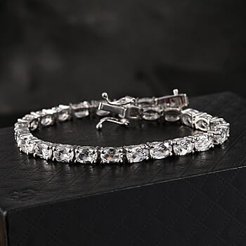 Created White Sapphire / 6.5 Inches - Product card gallery slide 2 (10182331498809)