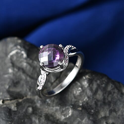 Simulated Amethyst Color Diamond / 5 - Product card gallery slide 2 (10197490696505)