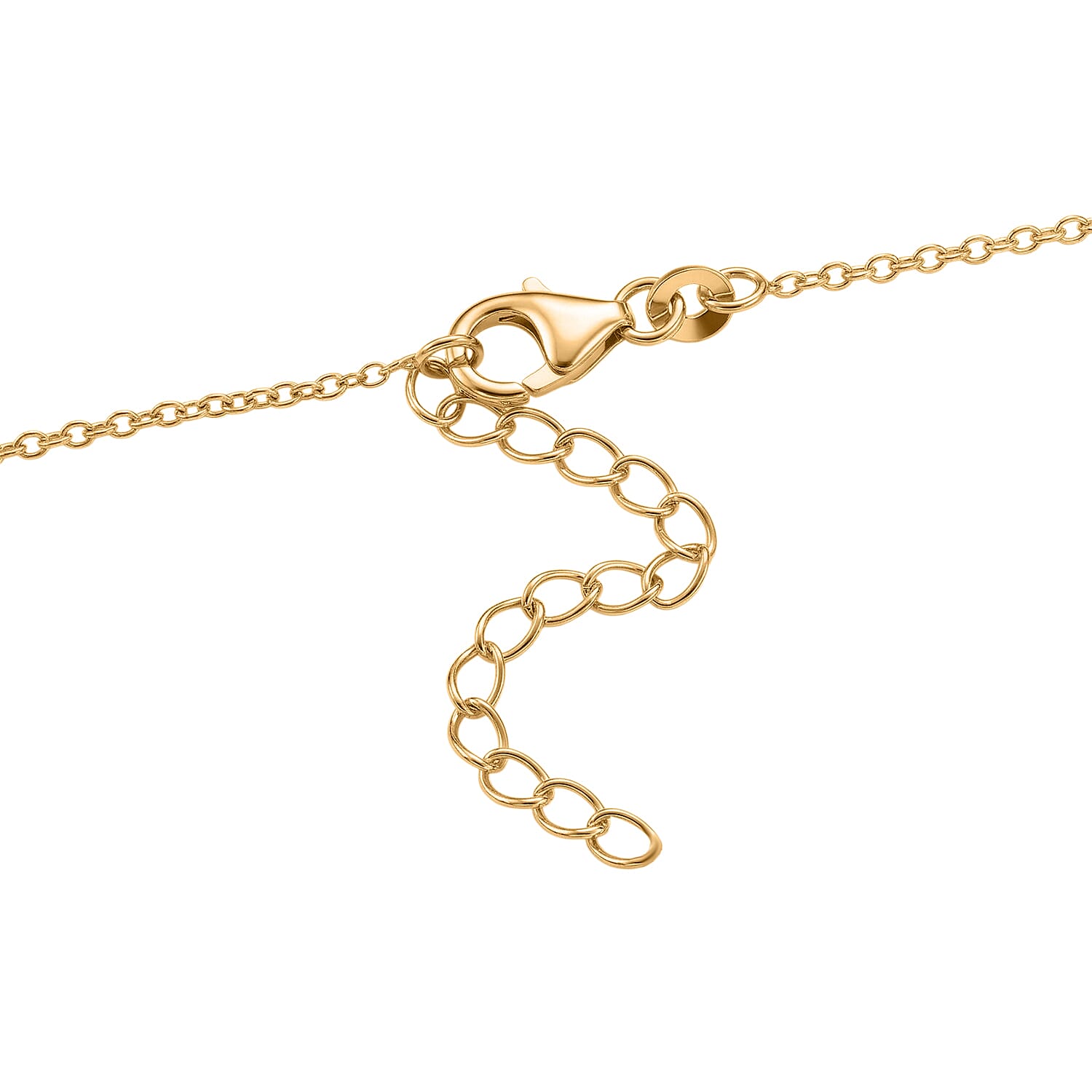 D'Joy Freshwater Pearl Necklace in 18K Vermeil Yellow Gold Over Sterling Silver (18 Inches)