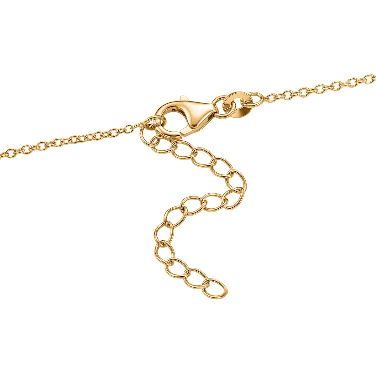 D'Joy Freshwater Pearl Necklace in 18K Vermeil Yellow Gold Over Sterling Silver (18 Inches) image number 5