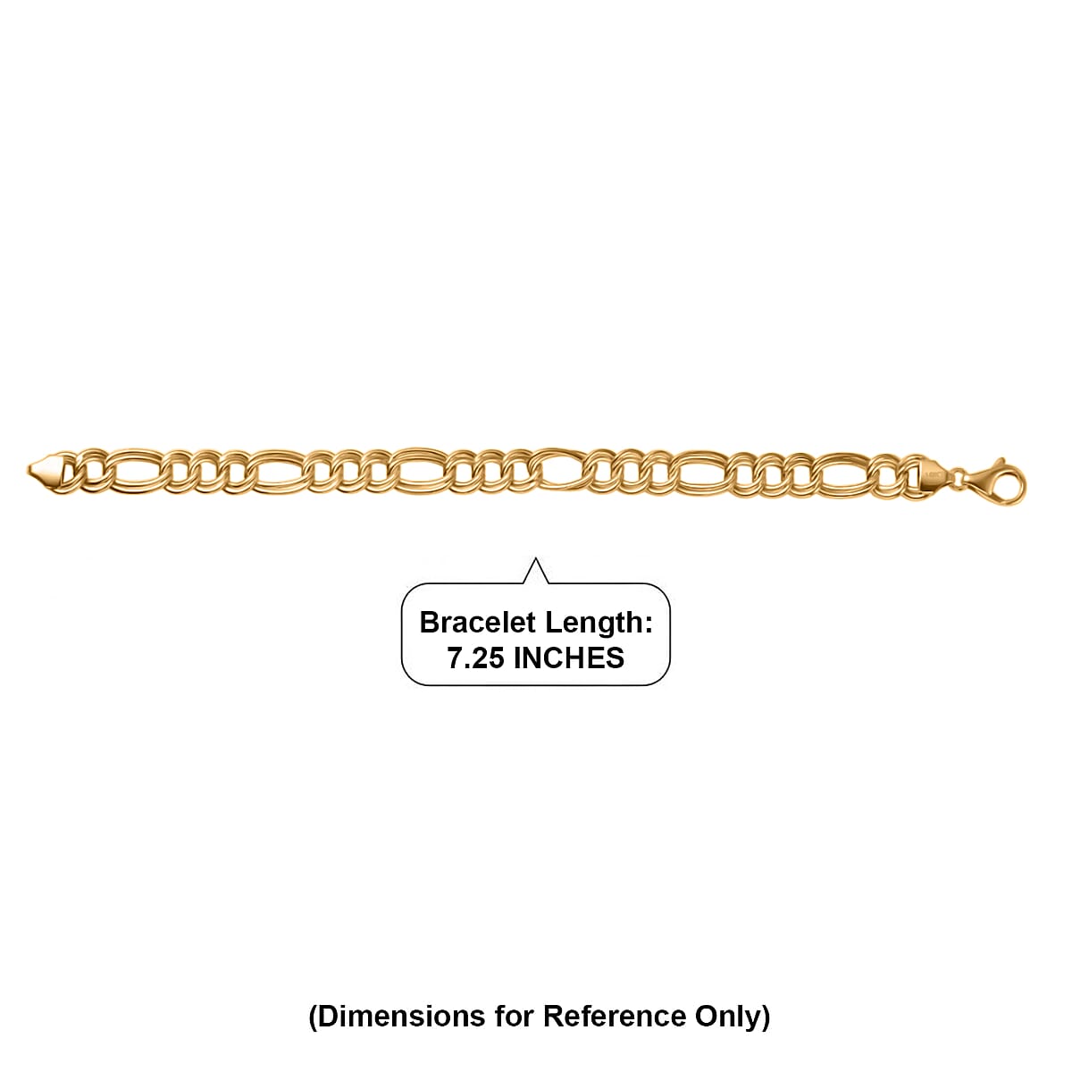 Cuban Link Bracelet in 10K Yellow Gold (7.25 In) 4.16 Grams image number 4