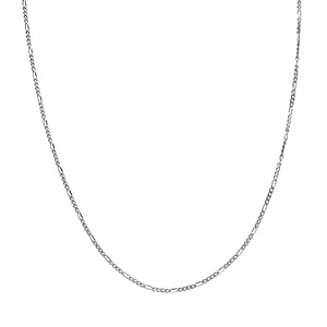Figaro Chain Necklace in 950 Platinum 2.70 Grams 20 Inches