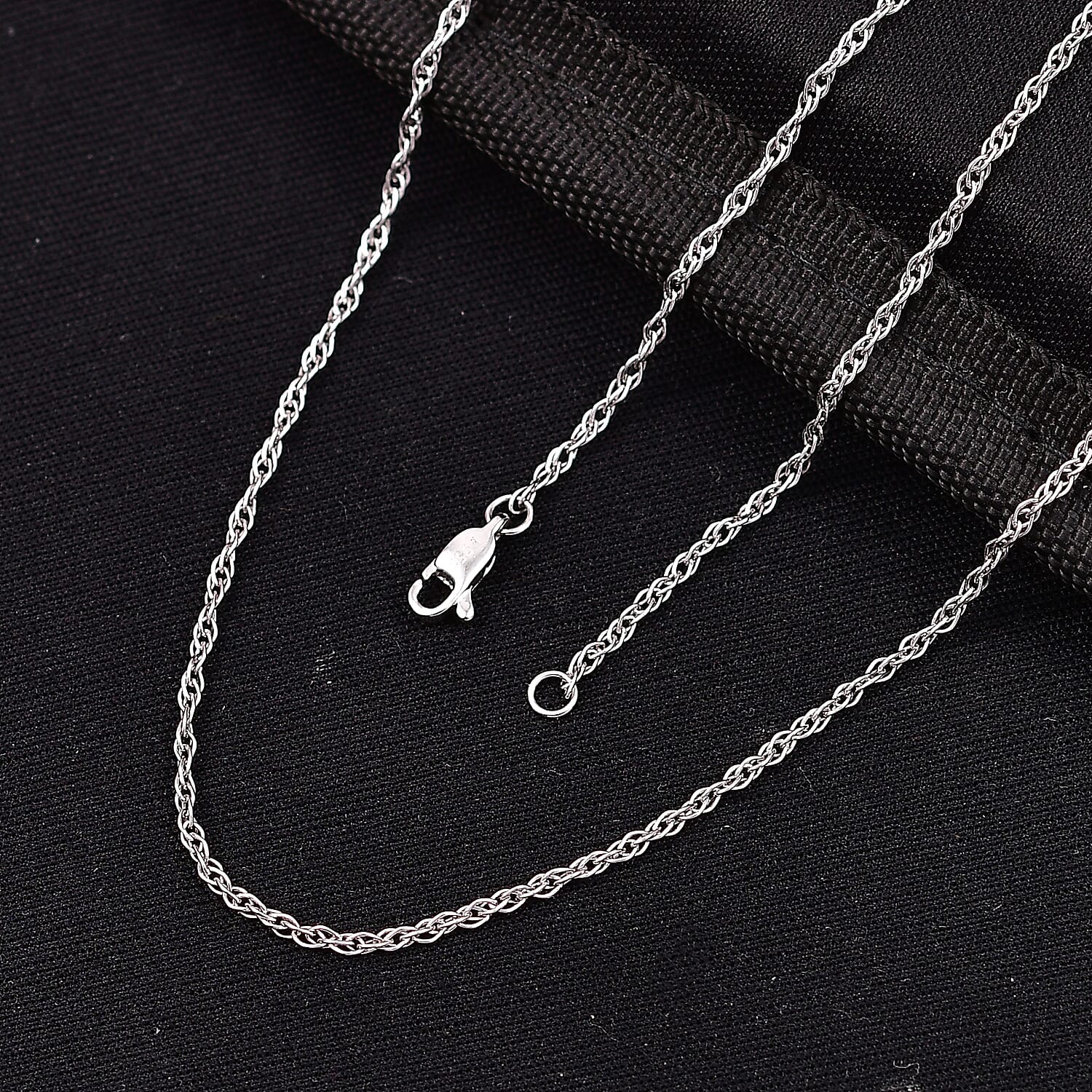 Singapore Chain Necklace in 950 Platinum 4.70 Grams 20 Inches
