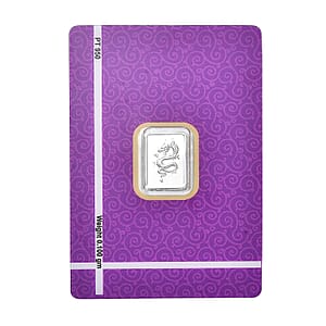 950 Platinum Blessing of Dragon Embossed Sheet 0.100mg