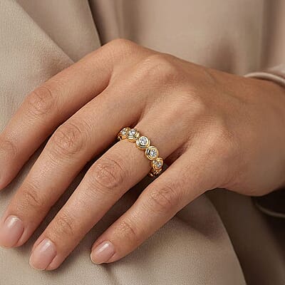 Yellow Gold Over Sterling Silver / 7 - Product card gallery slide 2 (10178450293049)