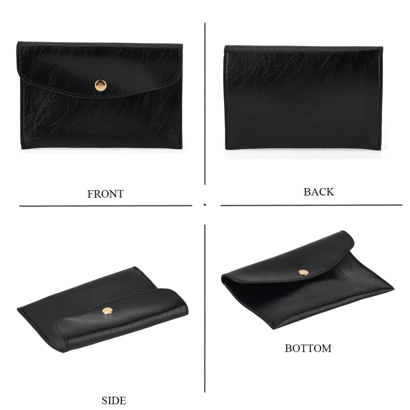 Passage Black 3pcs Set Multi Pocket Tote Bag and Wristlet