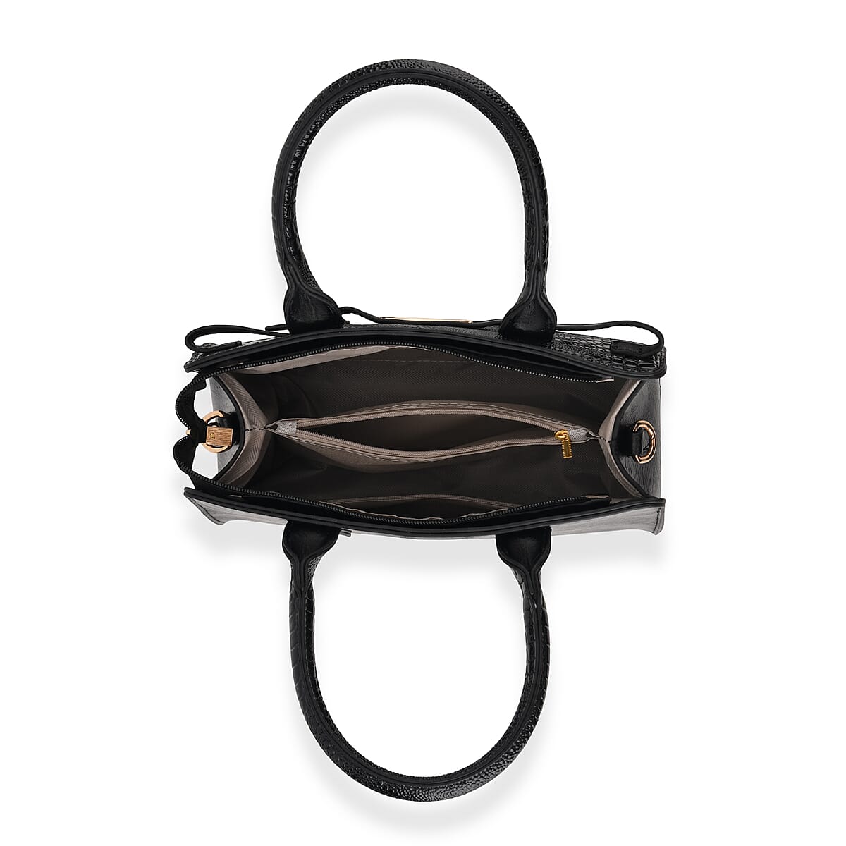 Passage Black 3pcs Set Multi Pocket Tote Bag and Wristlet image number 6
