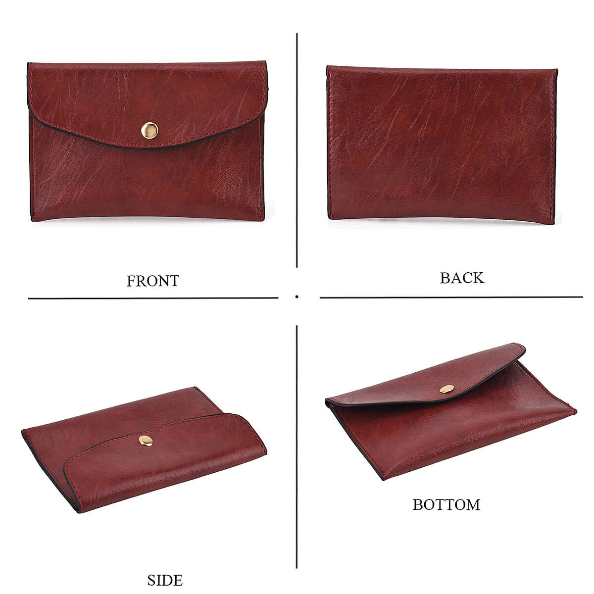 Passage Burgundy 3pcs Set Multi Pocket Tote Bag and Wristlet image number 4