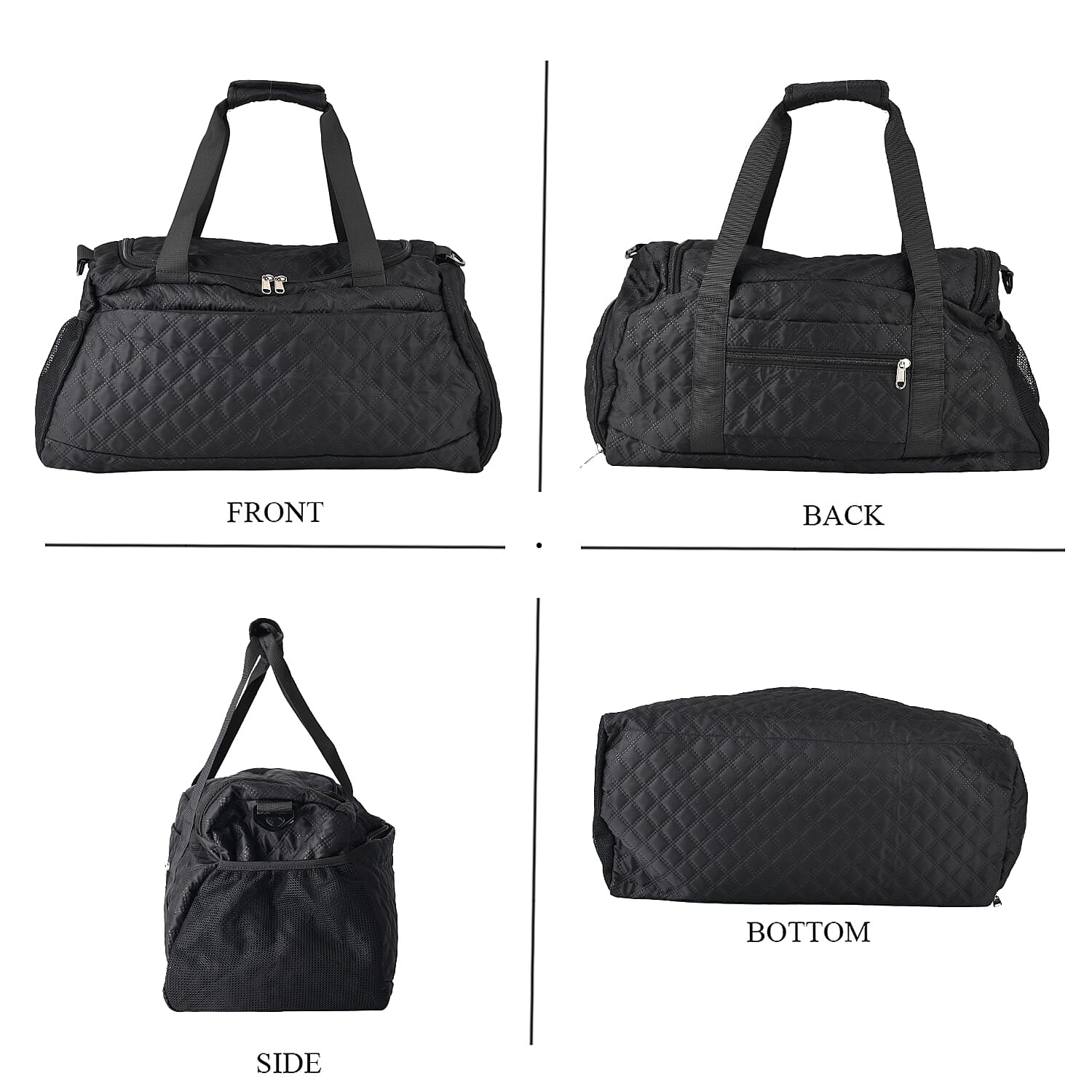 Passage Black Set of 3 Duffel Travel Bag