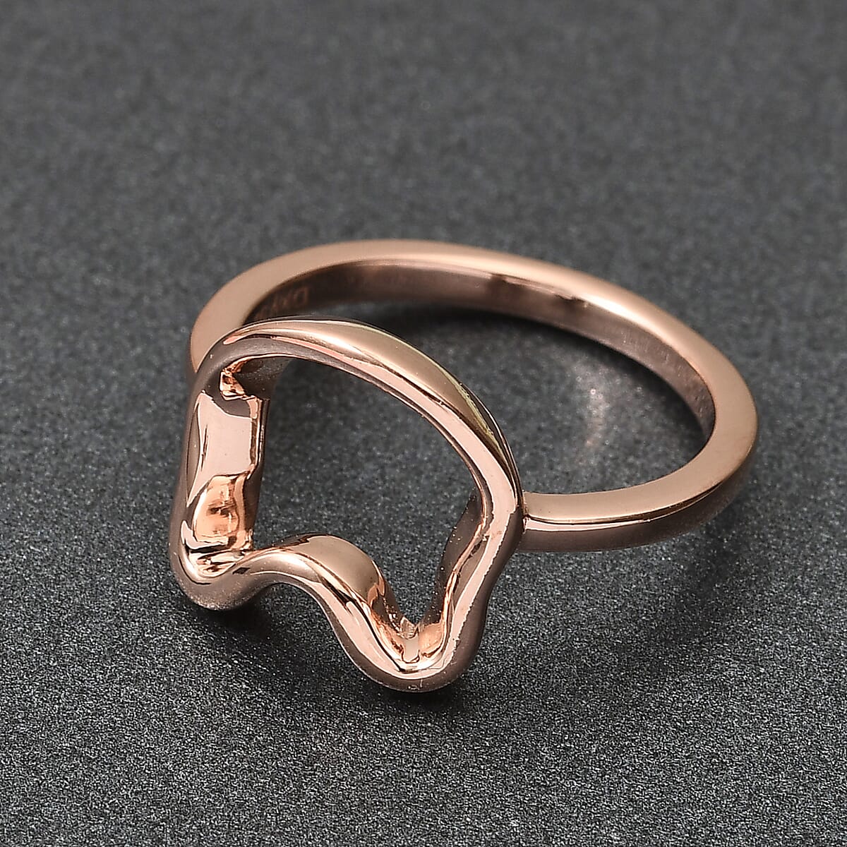 14K RG Over Sterling Silver Ring (Size 5.5) (2.60 g) image number 1