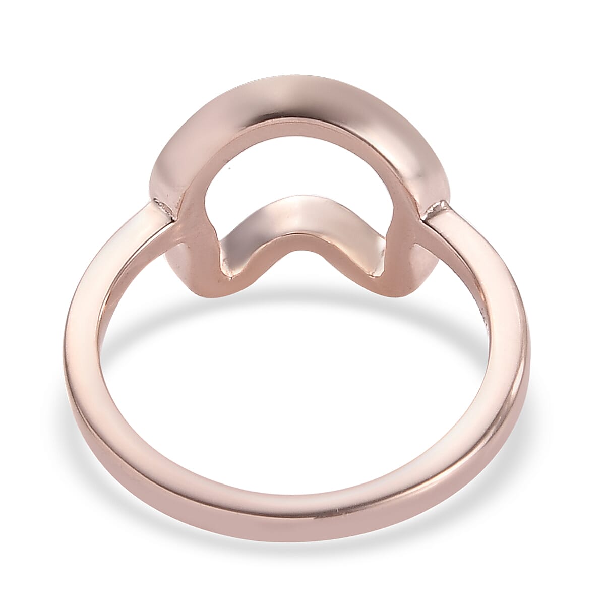 14K RG Over Sterling Silver Ring (Size 5.5) (2.60 g)