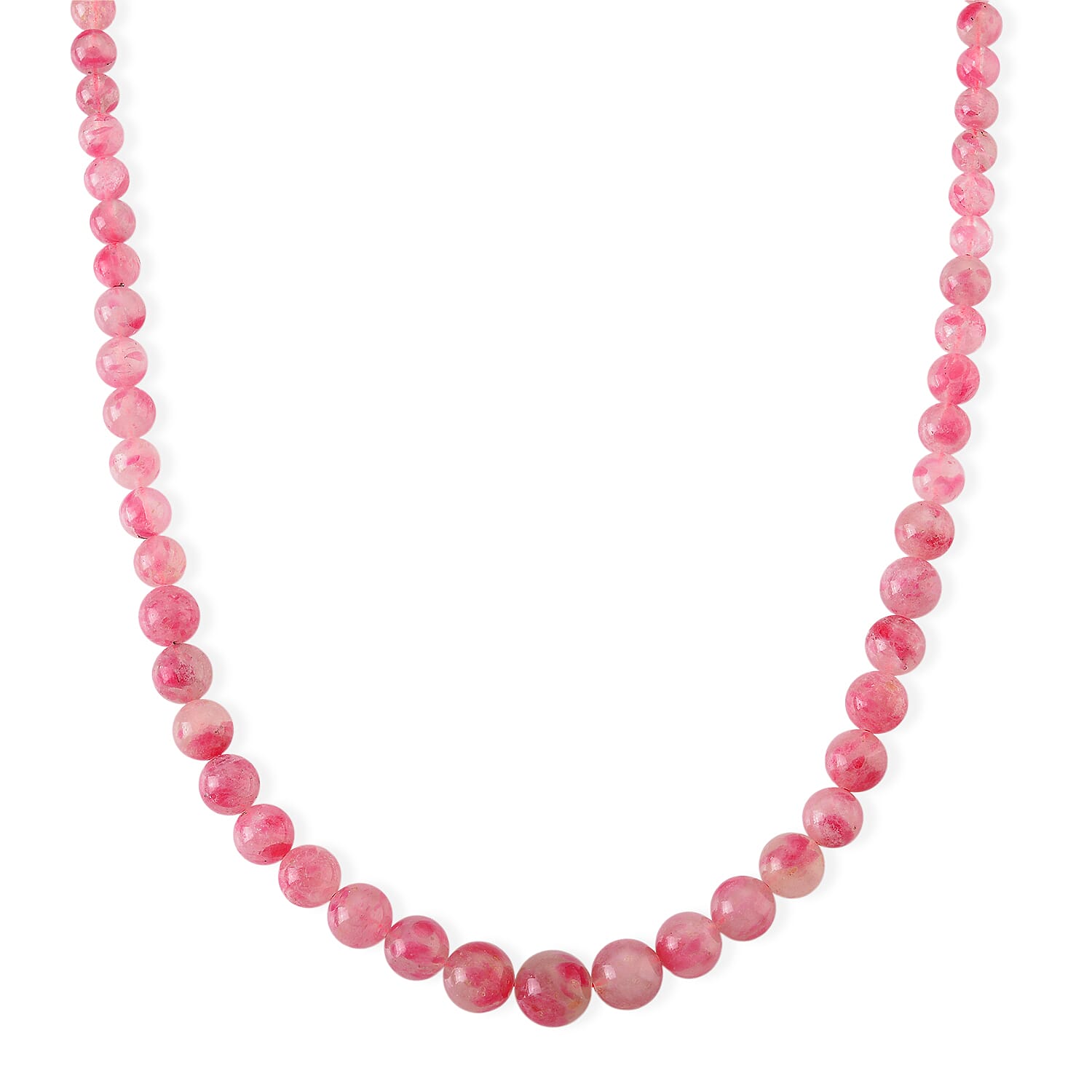 Buy D'Joy Sakura Rhodochrosite Beaded 360.00 ctw Necklace in