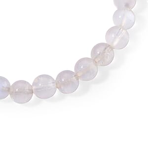 Rainbow Moonstone 80.00 ctw Beaded Stretch Bracelet
