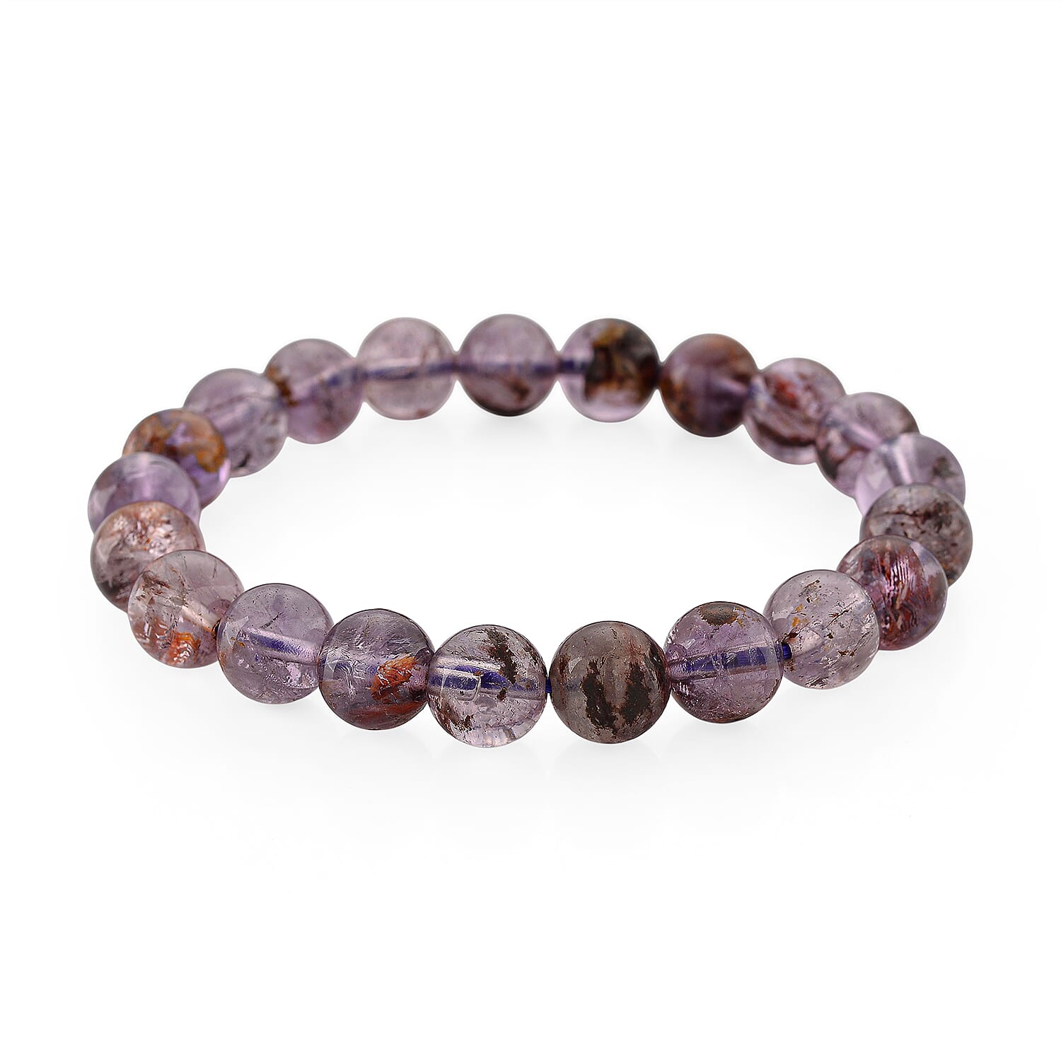 Cacoxenite 165.00 ctw Beaded Stretch Bracelet