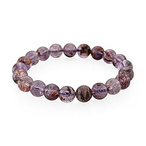 Cacoxenite 165.00 ctw Beaded Stretch Bracelet