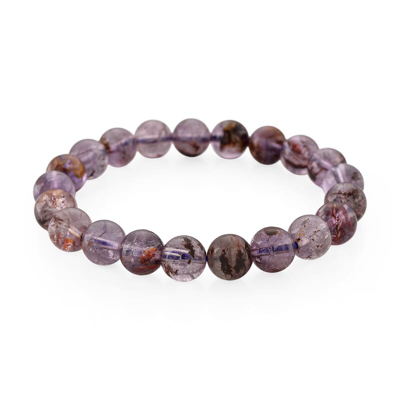 Cacoxenite 165.00 ctw Beaded Stretch Bracelet