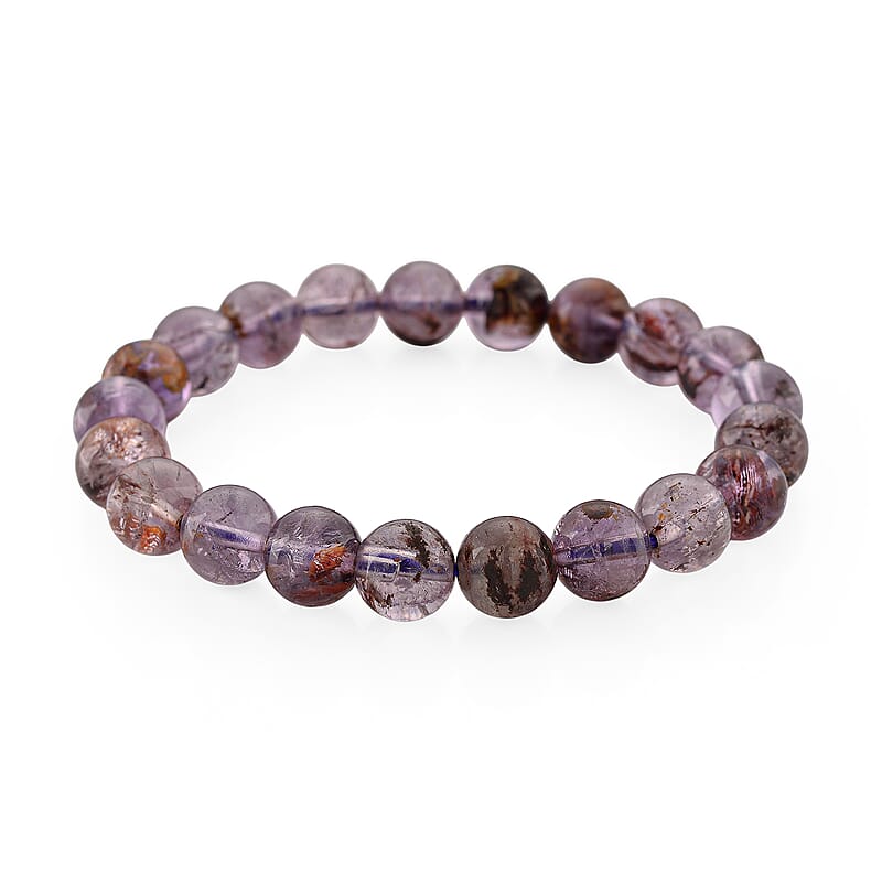 Cacoxenite 165.00 ctw Beaded Stretch Bracelet