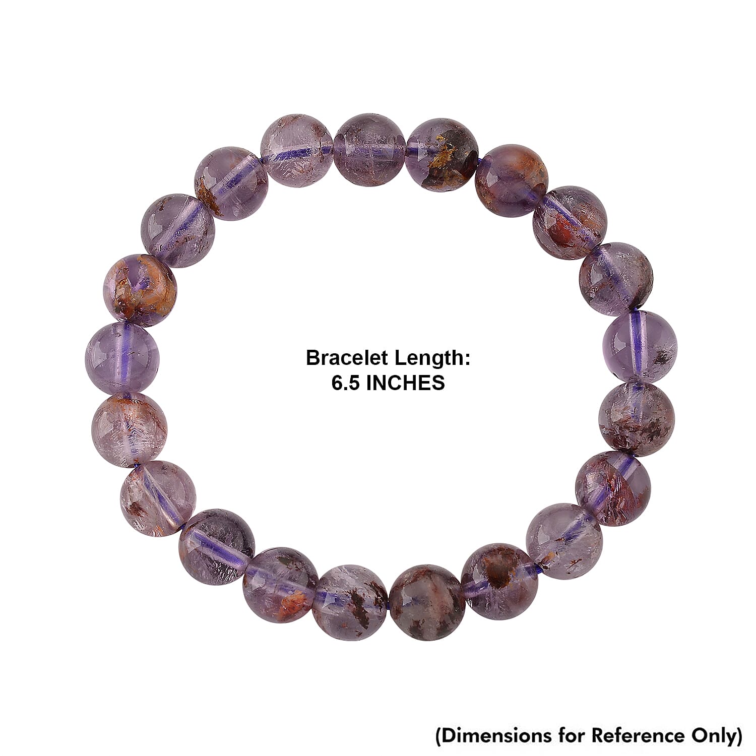 Cacoxenite 165.00 ctw Beaded Stretch Bracelet