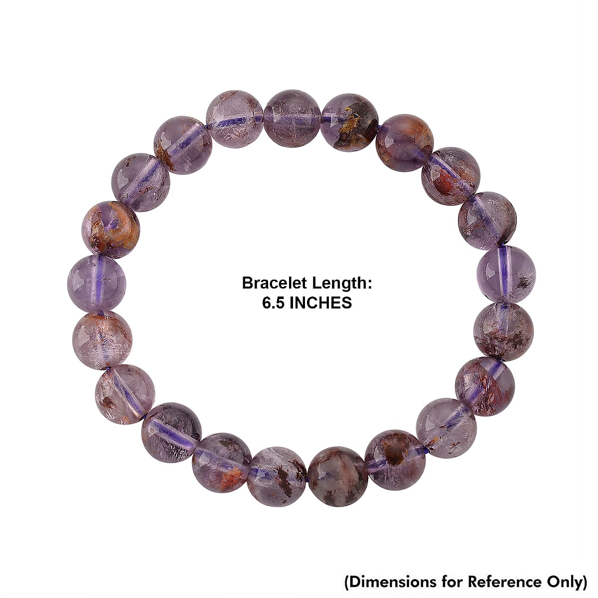 Cacoxenite 165.00 ctw Beaded Stretch Bracelet image number 4