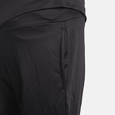Lee Hanton Black French Terry Track Suit - Large