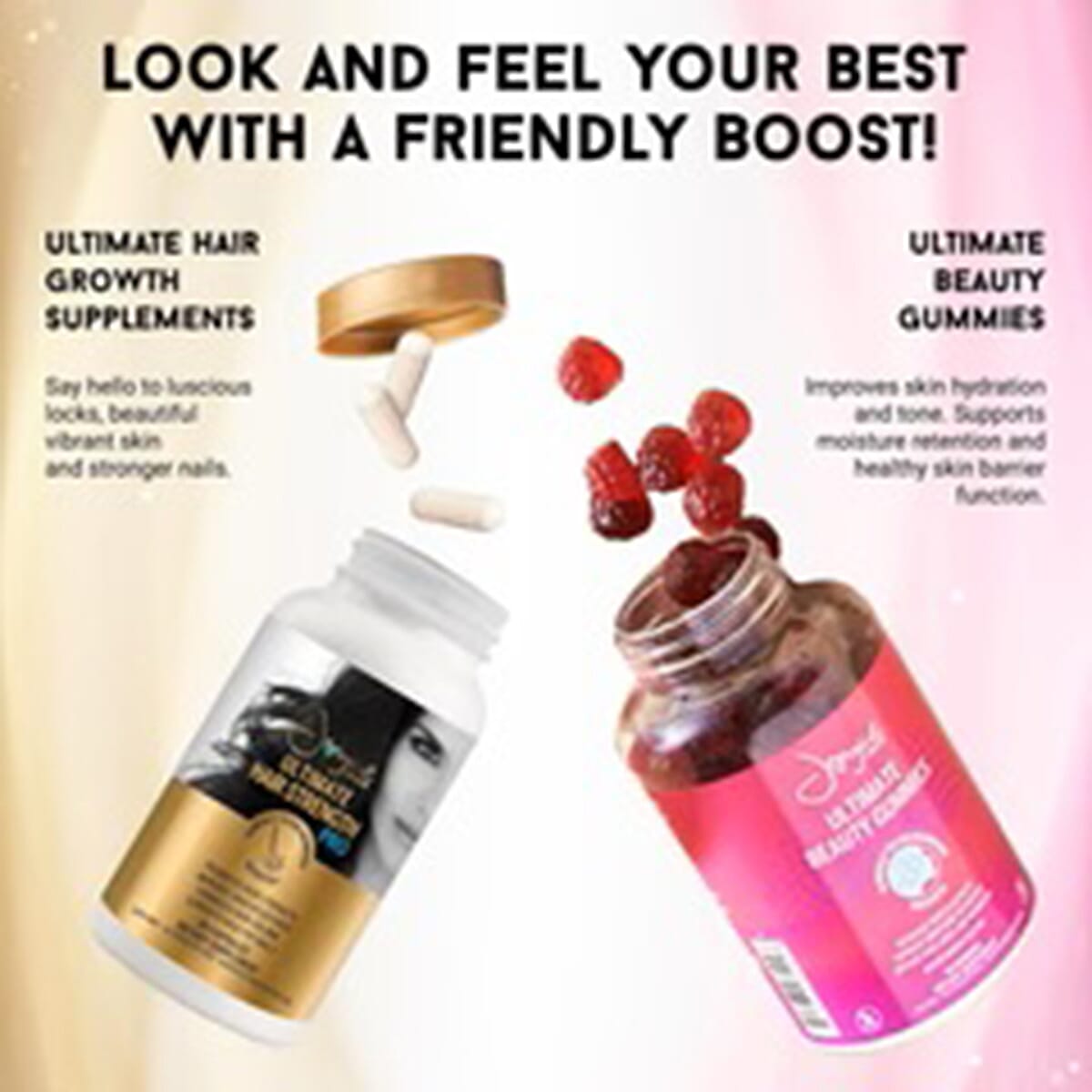 Joyce Giruad Beauty Ultimate Beauty Gummies 30-DAYS (Ships in 7-10 Days) image number 4