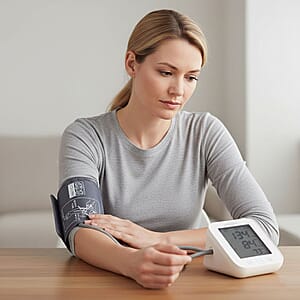Lazle Gray Automatic Blood Pressure Monitor
