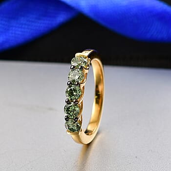 Yellow Gold Over Sterling Silver / 10 - Product card gallery slide 2 (10178453700921)