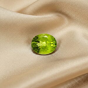 AAAA Hebei Peridot (Ovl 11x9 mm) 3.00 ctw