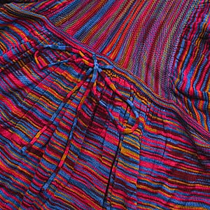 Vertigo Magenta Space Dye Dolman Top -Large