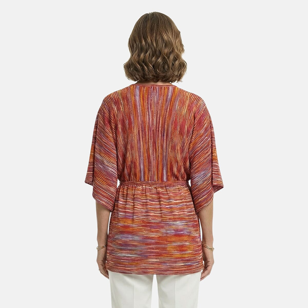Vertigo Red Space Dye Dolman Top -Small image number 2