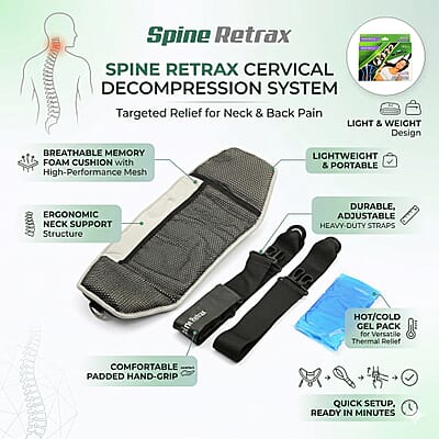 Closeout Spine Retrax Neck and Back Pain Reliver