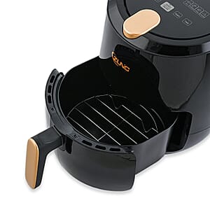 Closeout Digital Zunc Air Fryer with 8 Presets, Oilless Cooker with Nonstick Coated Basket -3.6 Quart