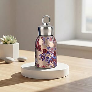 Livmore Fish Pattern 260ml Double Wall Stainless Steel Water Bottle