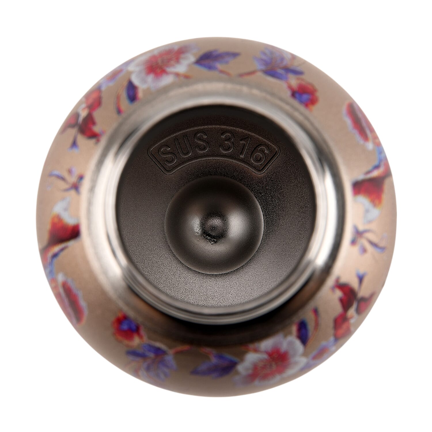 Livmore Fish Pattern 260ml Double Wall Stainless Steel Water Bottle
