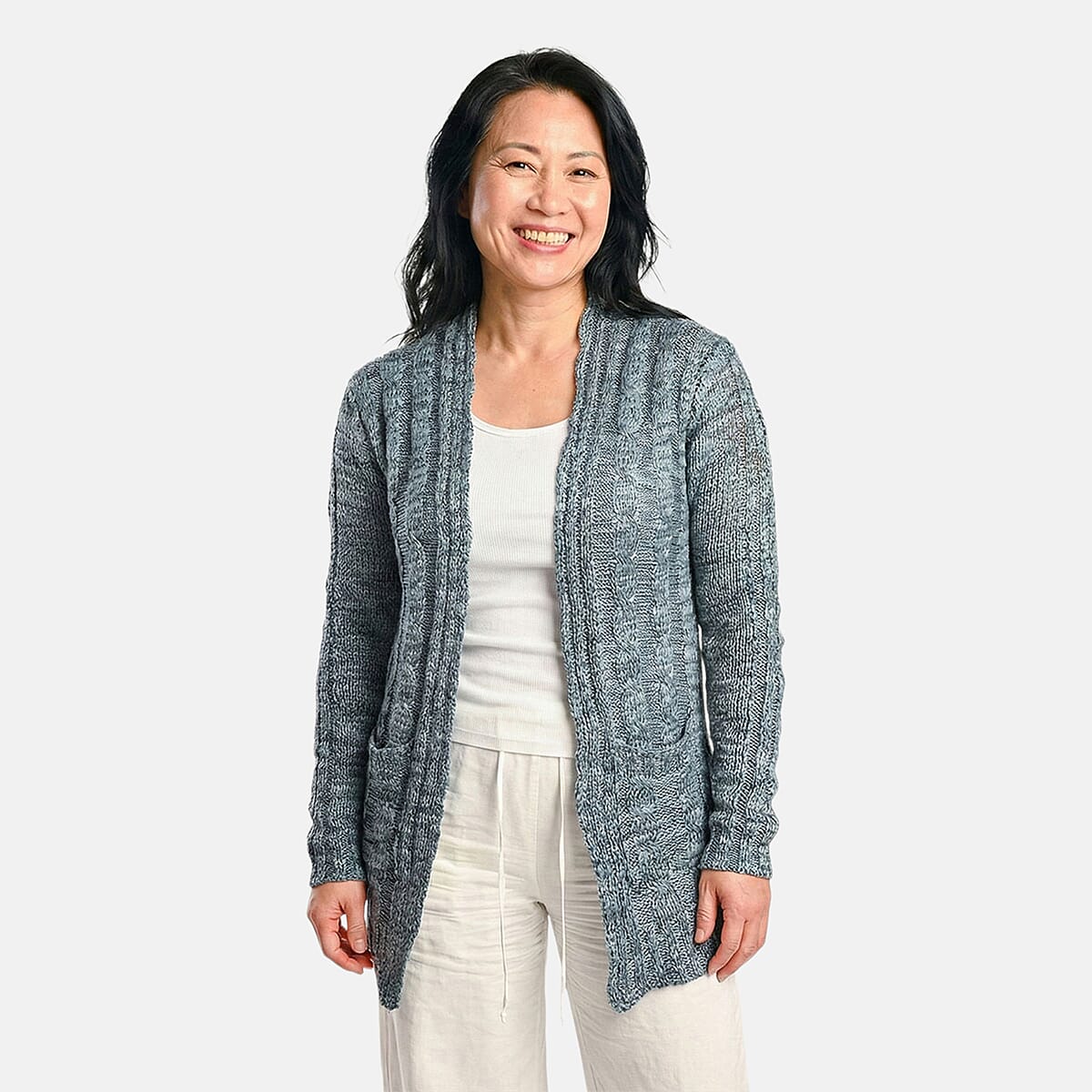 Love Ryan Olive Cardigan M image number 0