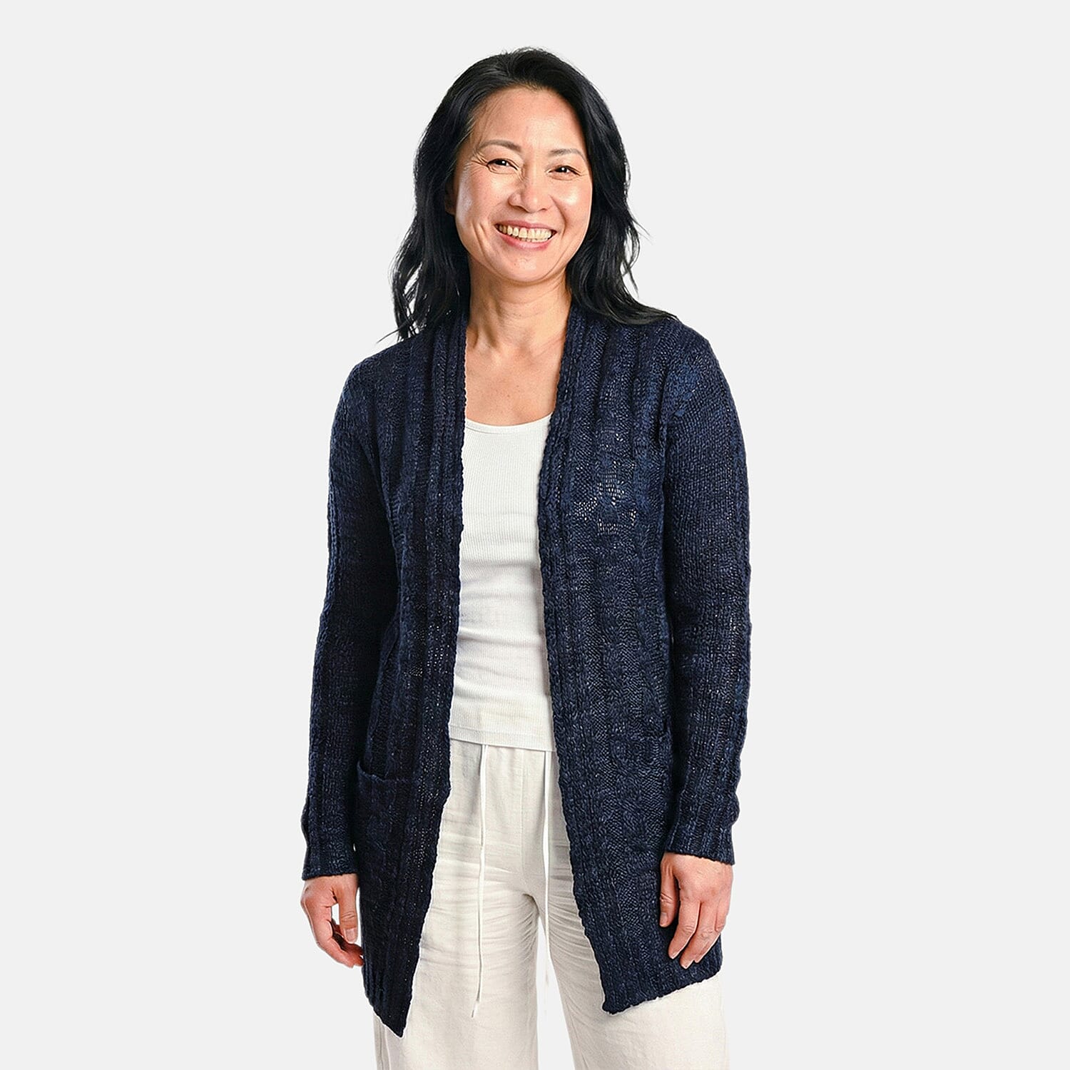 Love Ryan Navy Cardigan L