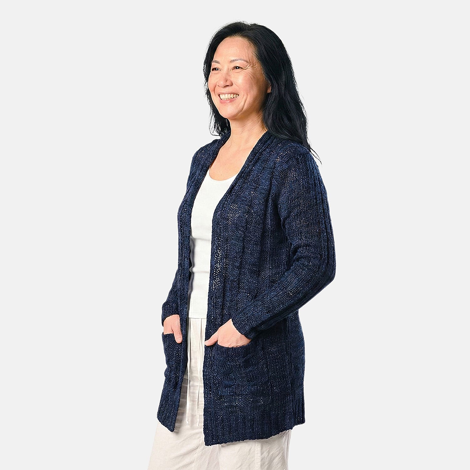 Love Ryan Navy Cardigan L