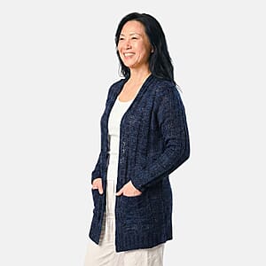 Love Ryan Navy Cardigan L