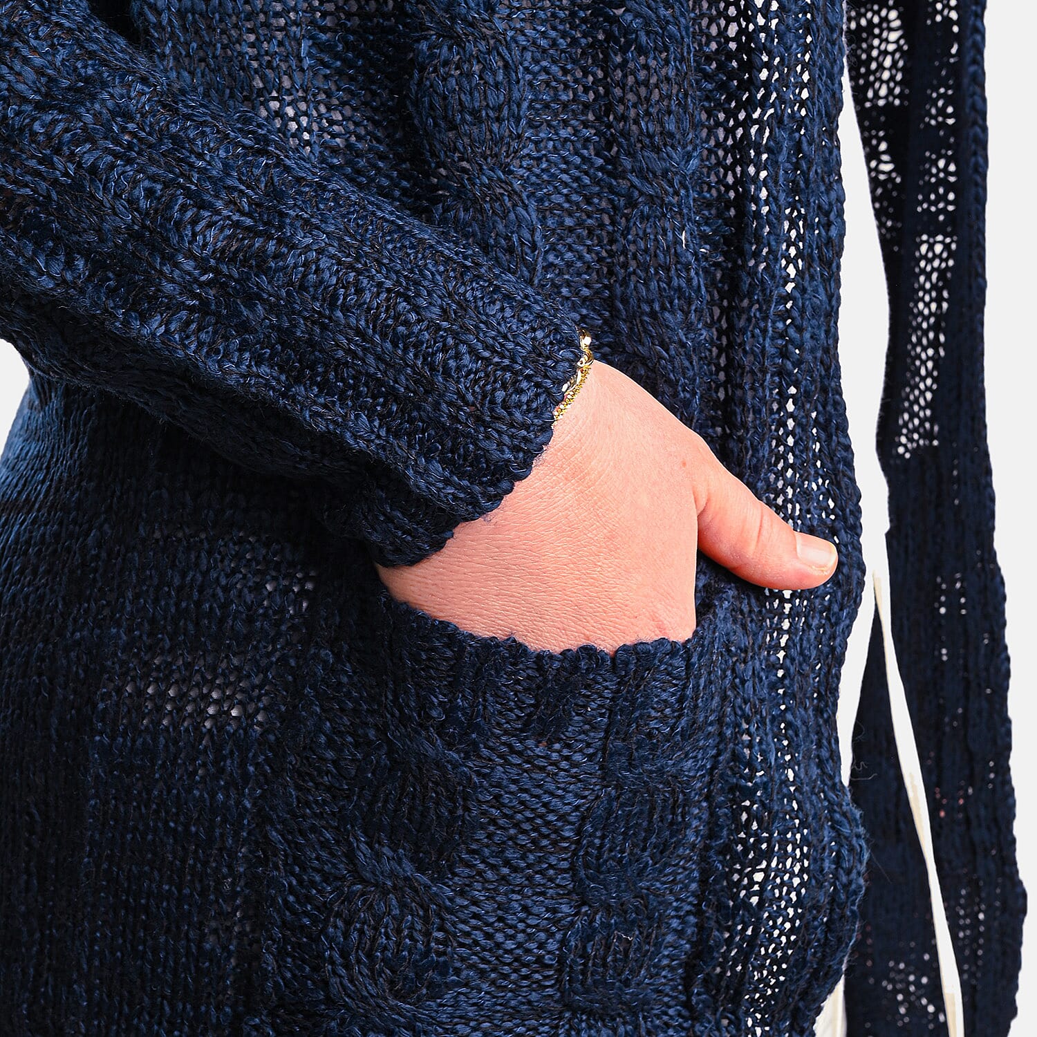 Love Ryan Navy Cardigan L