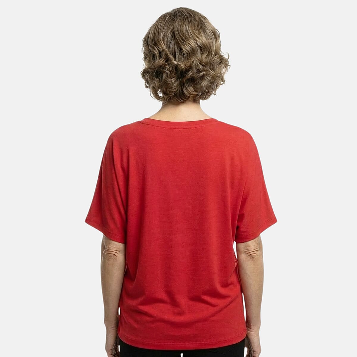 One Legend Red Dolman Top S image number 2