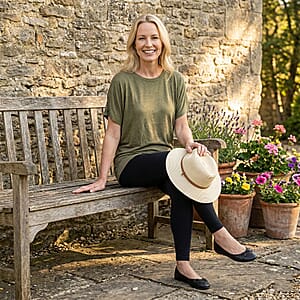 One Legend Olive Dolman Top M